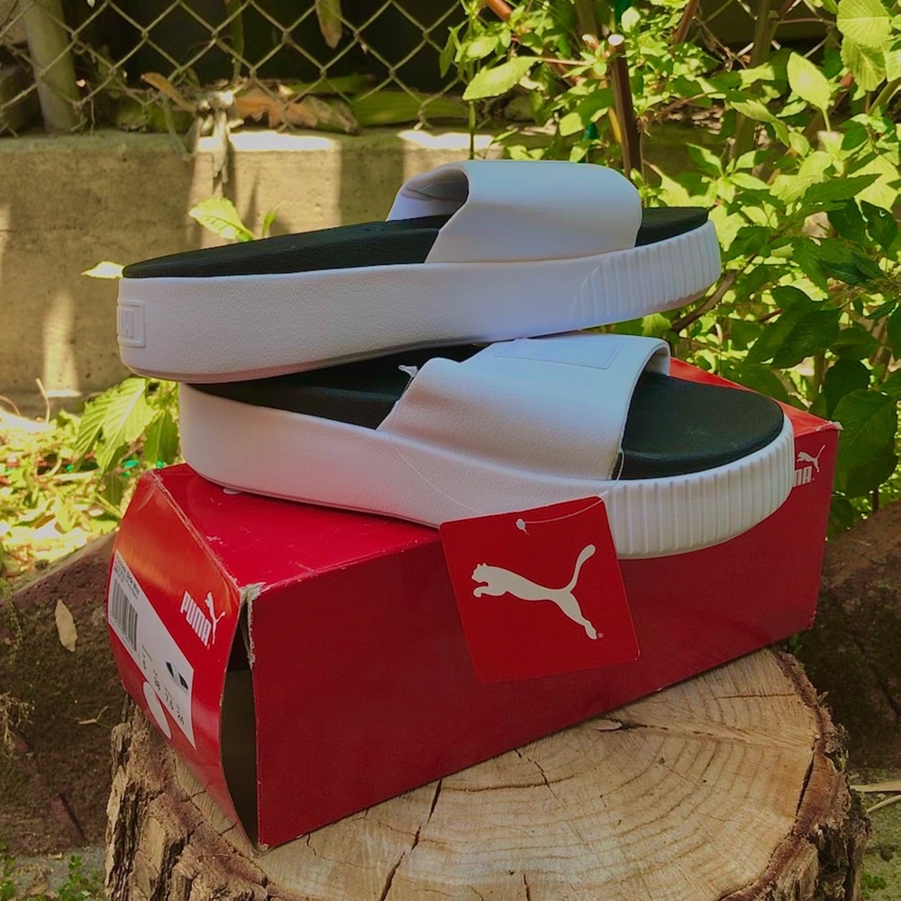 Platform Puma White-Puma Black